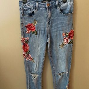 Nanette Lepore crop jeans